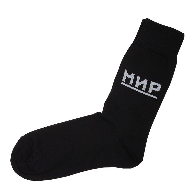 мужские черные носки LECHARLATAN МИР LC001-101MIR - цена, описание, фото 1